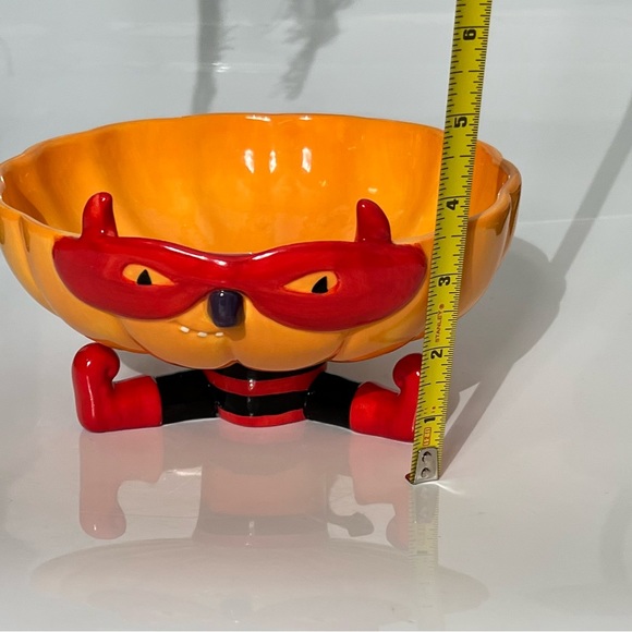 Cutest Little Devil Pumpkin Ceramic Bowl - Picture 9 of 9